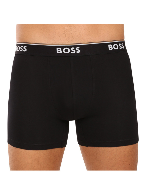 BOSS Sada tří - pánské boxerky BOSS černé