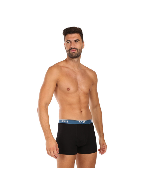 BOSS Sada tří - pánské boxerky BOSS černé
