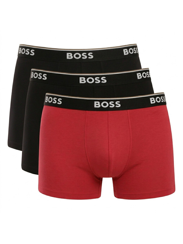 BOSS Sada tří - pánské boxerky BOSS vícebarevné