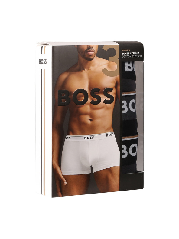 BOSS Sada tří - pánské boxerky BOSS vícebarevné