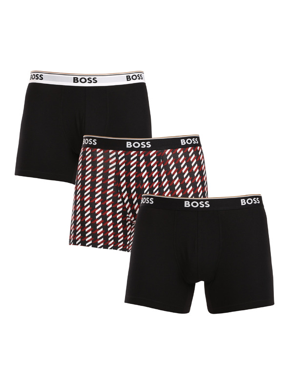 BOSS Sada tří - pánské boxerky BOSS vícebarevné
