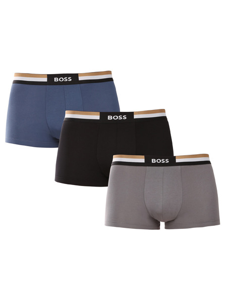 BOSS Sada tří - pánské boxerky BOSS vícebarevné