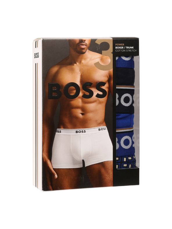 BOSS Sada tří - pánské boxerky BOSS vícebarevné