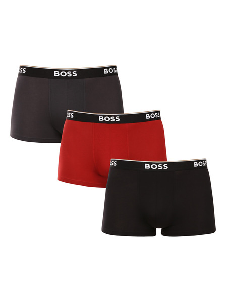 BOSS Sada tří - pánské boxerky BOSS vícebarevné