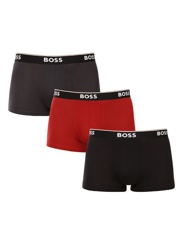 BOSS Sada tří - pánské boxerky BOSS vícebarevné
