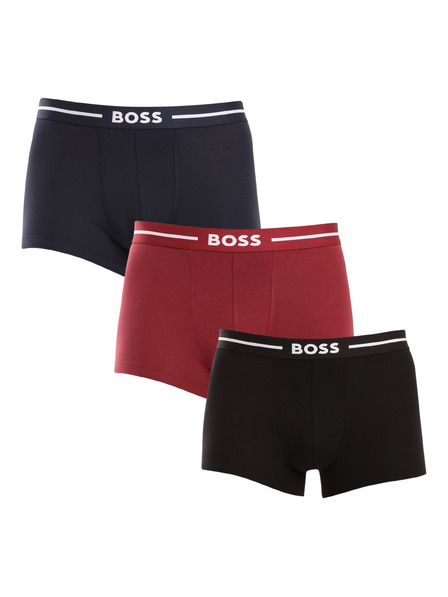 BOSS Sada tří - pánské boxerky BOSS vícebarevné