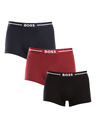 BOSS Sada tří - pánské boxerky BOSS vícebarevné