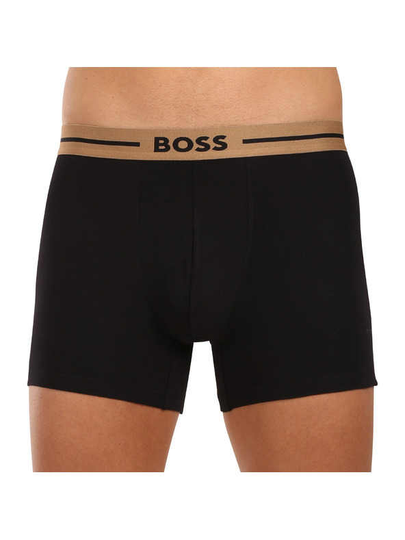 BOSS Sada tří - pánské boxerky BOSS černé