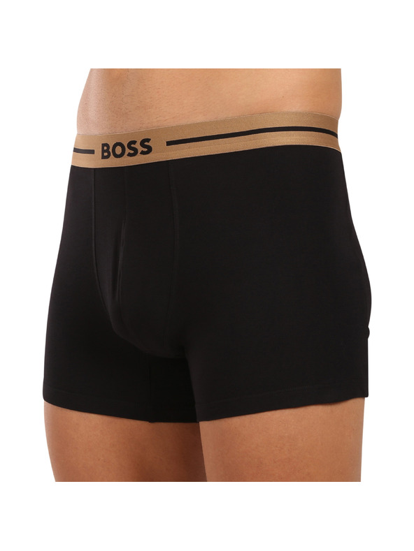 BOSS Sada tří - pánské boxerky BOSS černé