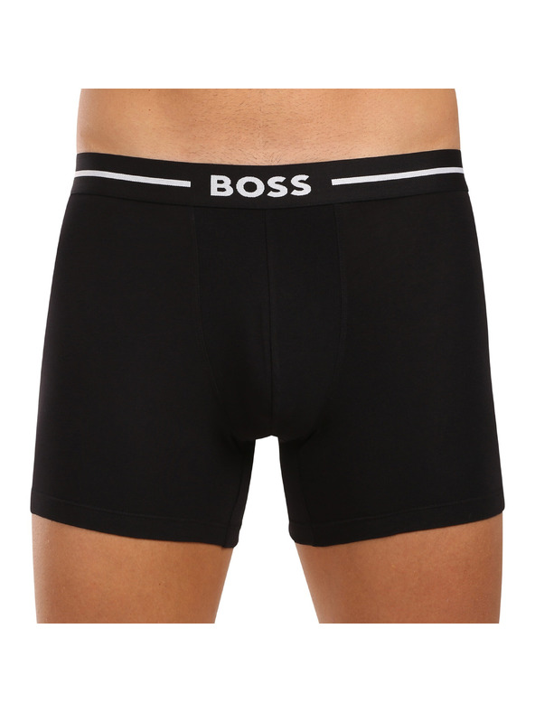 BOSS Sada tří - pánské boxerky BOSS černé