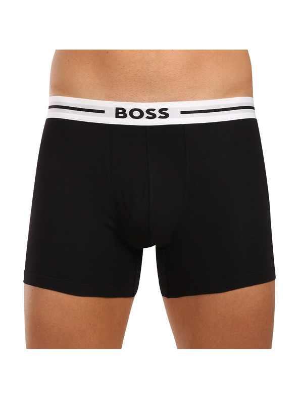 BOSS Sada tří - pánské boxerky BOSS černé