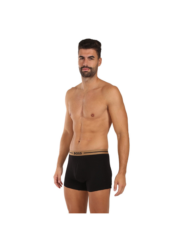 BOSS Sada tří - pánské boxerky BOSS černé