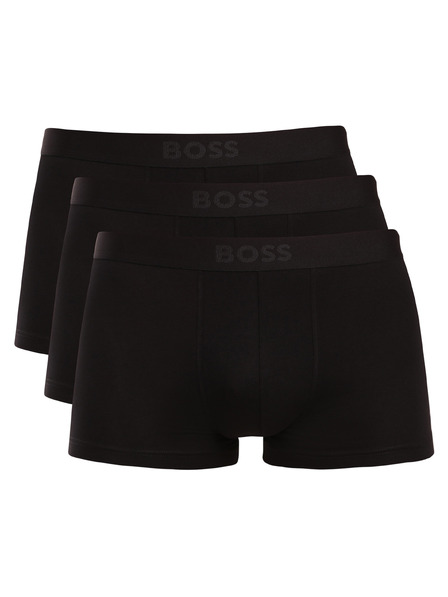 BOSS Sada tří - pánské boxerky BOSS černé