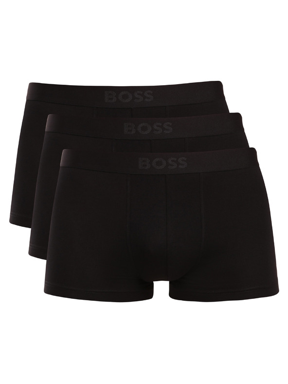BOSS Sada tří - pánské boxerky BOSS černé