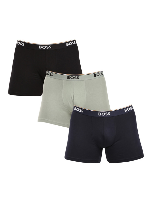 BOSS Sada tří - pánské boxerky BOSS vícebarevné