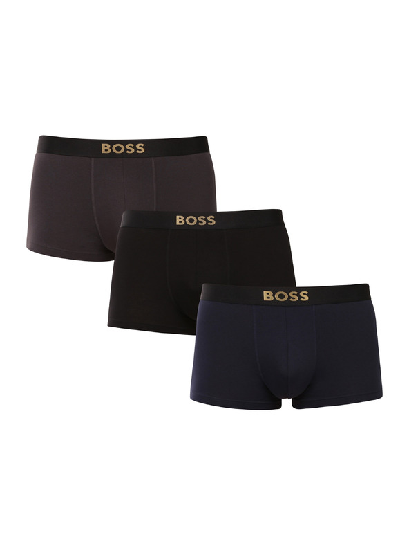 BOSS Sada tří - pánské boxerky BOSS vícebarevné