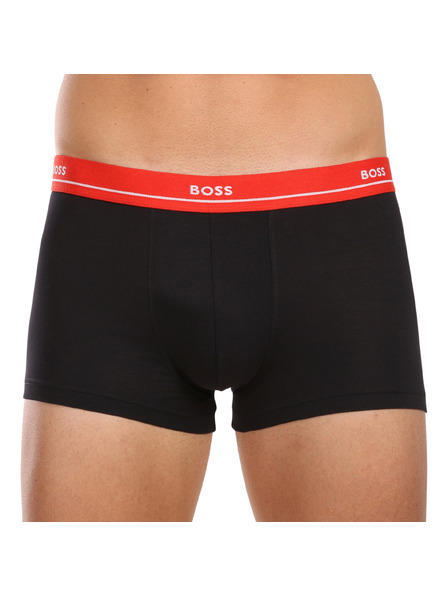 BOSS Sada pěti - pánské boxerky BOSS černé
