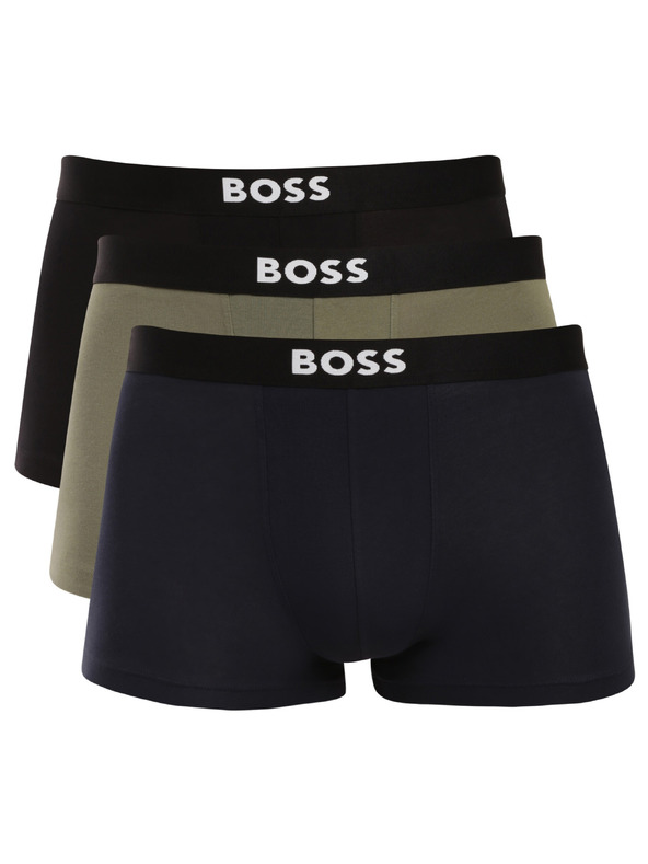 BOSS Sada tří - pánské boxerky BOSS vícefarebné