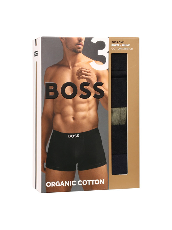 BOSS Sada tří - pánské boxerky BOSS vícefarebné