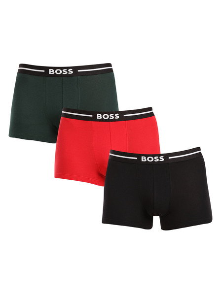 BOSS Sada tří - pánské boxerky BOSS vícebarevné