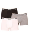 BOSS Sada tří - pánské boxerky BOSS vícebarevné