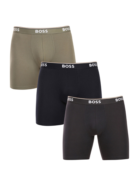 BOSS Sada tří - pánské boxerky BOSS vícebarevné