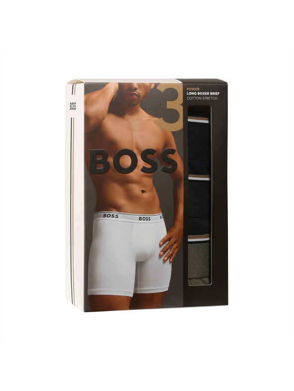 BOSS Sada tří - pánské boxerky BOSS vícebarevné