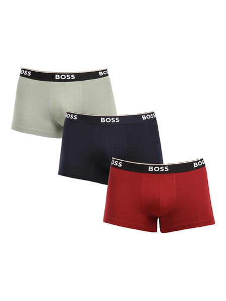 BOSS Sada tří - pánské boxerky BOSS vícebarevné