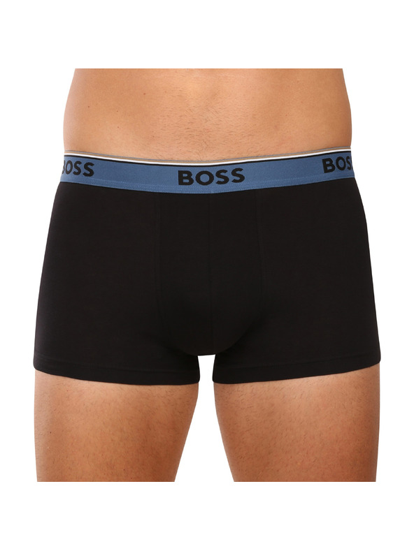 BOSS Sada tří - pánské boxerky BOSS černé