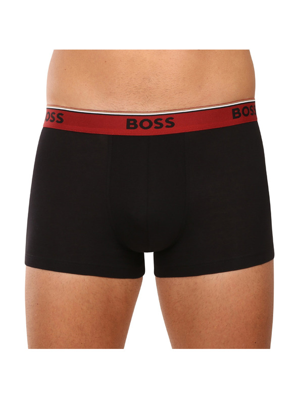 BOSS Sada tří - pánské boxerky BOSS černé