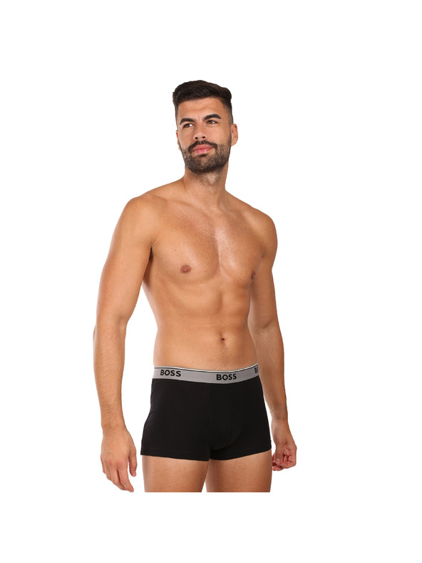 BOSS Sada tří - pánské boxerky BOSS černé