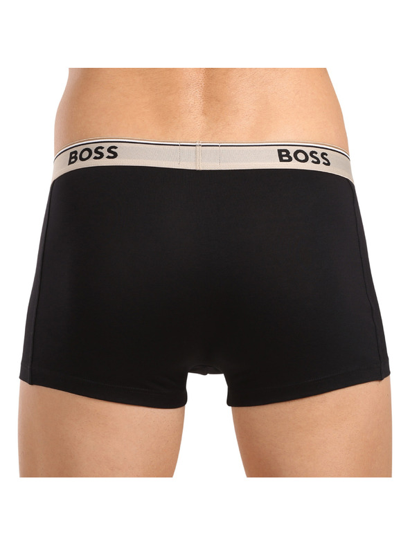 BOSS Sada tří - pánské boxerky BOSS černé
