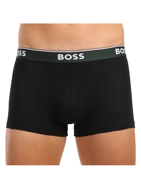 BOSS Sada tří - pánské boxerky BOSS černé