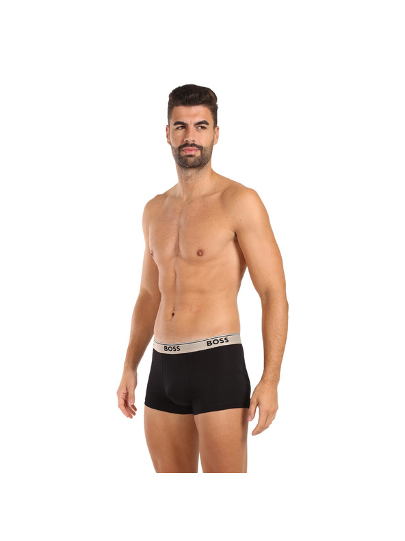 BOSS Sada tří - pánské boxerky BOSS černé