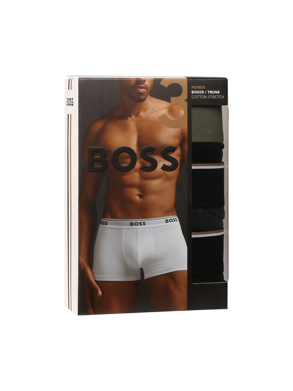BOSS Sada tří - pánské boxerky BOSS vícebarevné