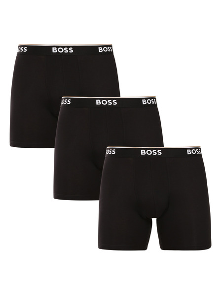 BOSS Sada tří - pánské boxerky BOSS černé
