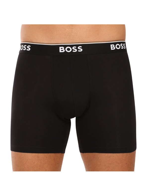 BOSS Sada tří - pánské boxerky BOSS černé