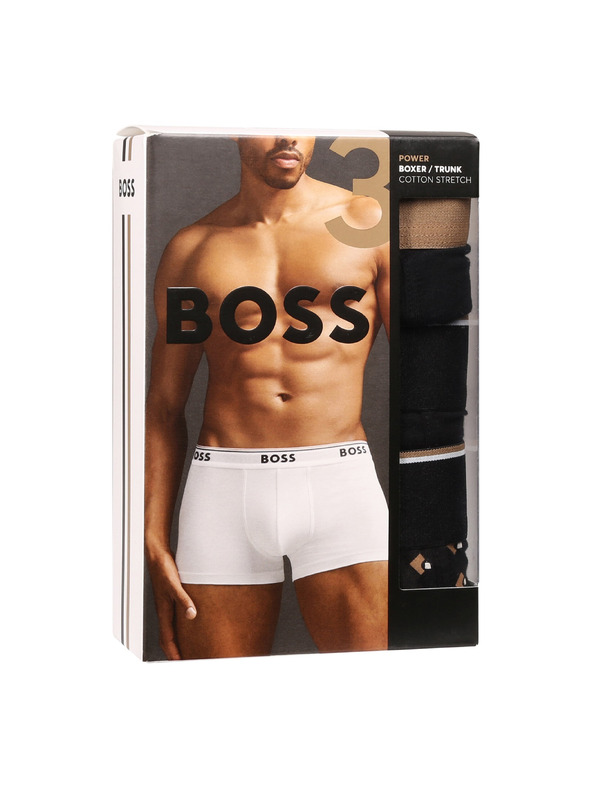 BOSS Sada tří - pánské boxerky BOSS vícebarevné