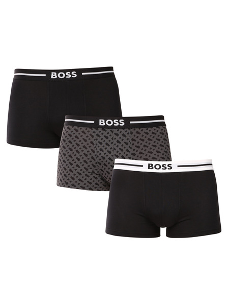 BOSS Sada tří - pánské boxerky BOSS vícebarevné