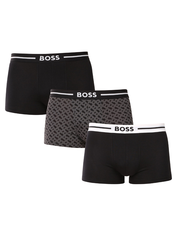 BOSS Sada tří - pánské boxerky BOSS vícebarevné