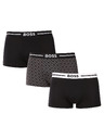 BOSS Sada tří - pánské boxerky BOSS vícebarevné