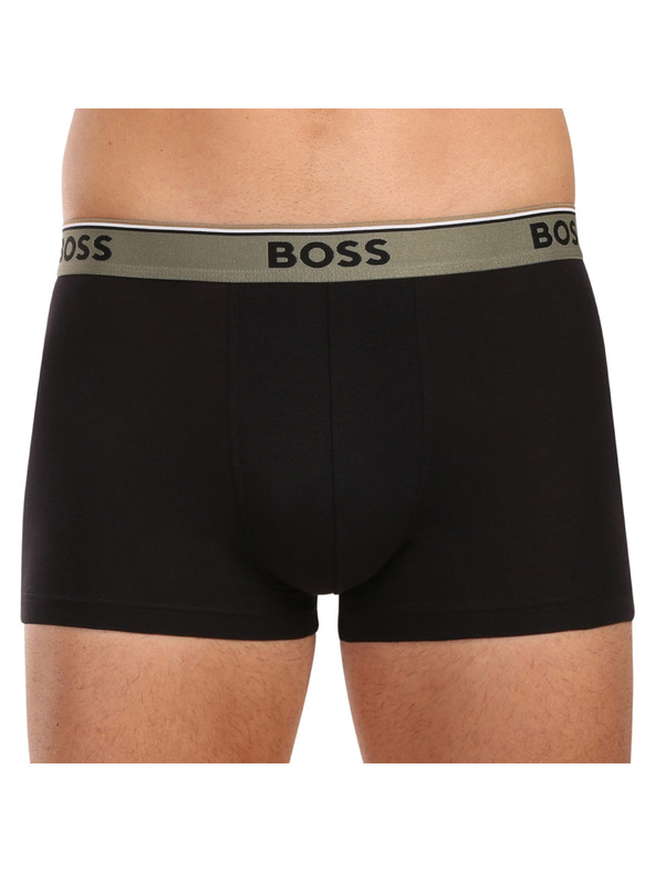 BOSS Sada tří - pánské boxerky BOSS černé