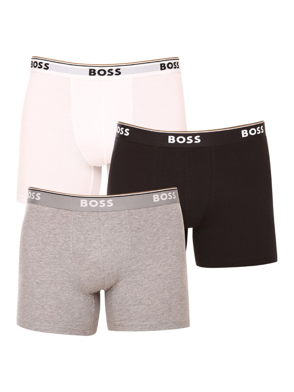 BOSS Sada tří - pánské boxerky BOSS vícebarevné