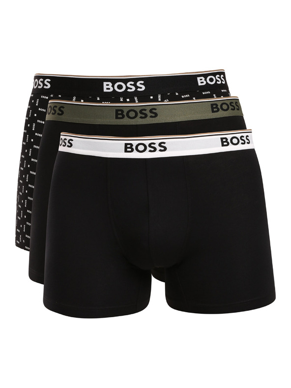 BOSS Sada tří - pánské boxerky BOSS vícebarevné
