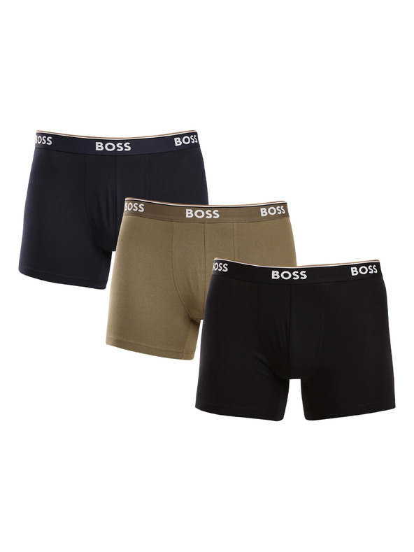 BOSS Sada tří - pánské boxerky BOSS vícebarevné
