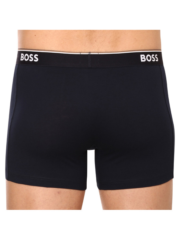 BOSS Sada tří - pánské boxerky BOSS tmavě modré