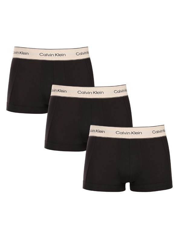 Calvin Klein Sada tří - pánské boxerky Calvin Klein černé