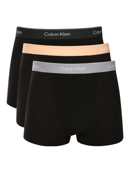Calvin Klein Sada tří - pánské boxerky Calvin Klein černé