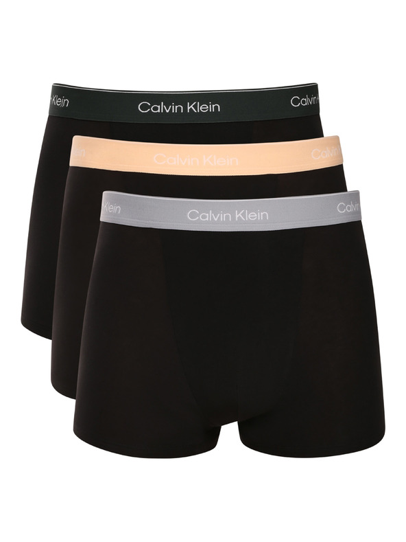 Calvin Klein Sada tří - pánské boxerky Calvin Klein černé
