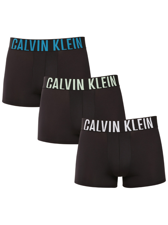 Calvin Klein Sada tří - pánské boxerky Calvin Klein černé